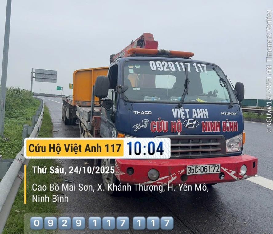 Cứu hộ cao tốc Mai Sơn 24/7